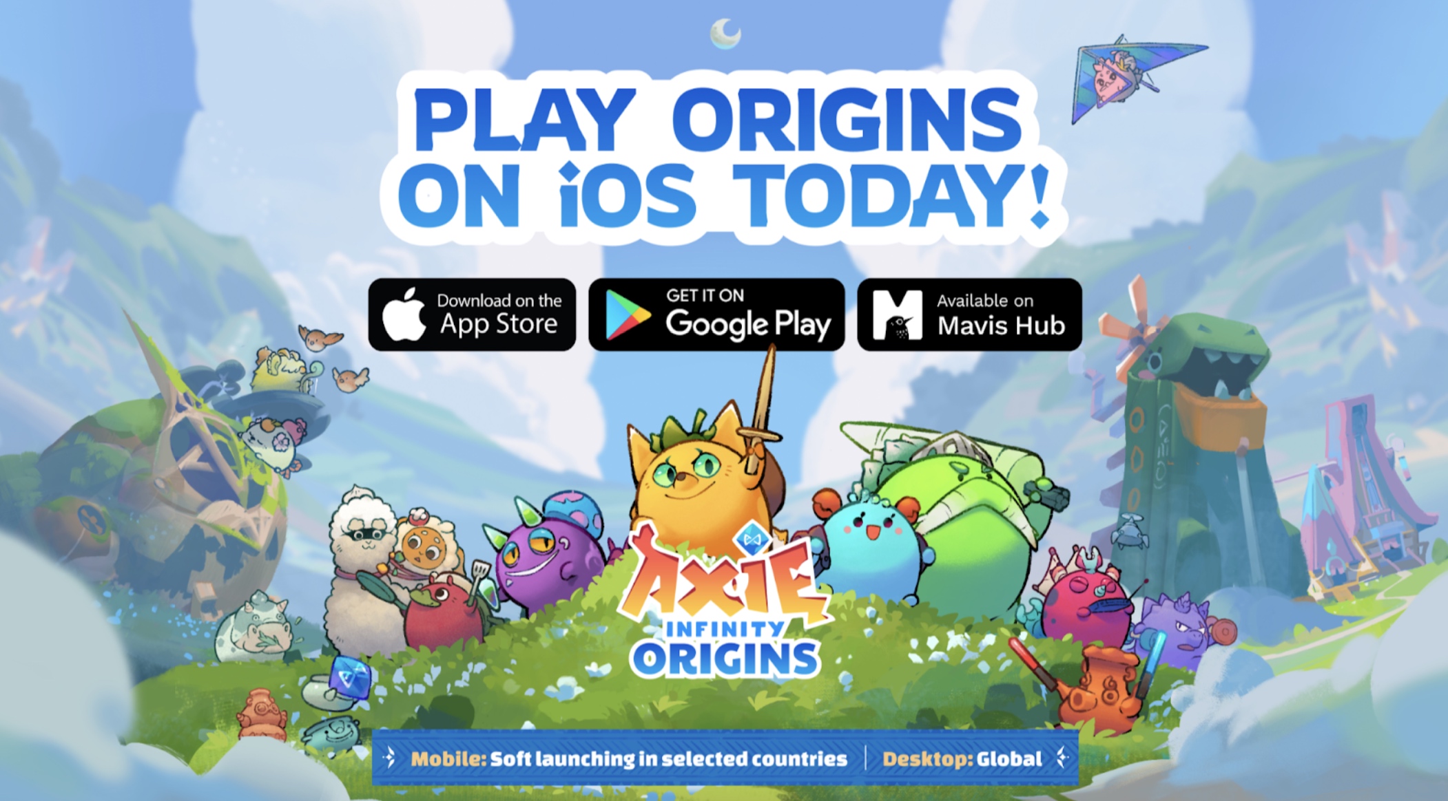 Sky Mavis Launches Blockchain-Based Game Axie Infinity Origins Marking a First for NFTs on iOS